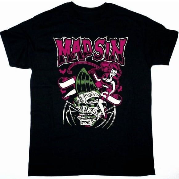 Psychobilly Punk Band Spider Graphic Heavy Cotton Music Fan Unisex T-Shirt T00358, up to size 5XL
