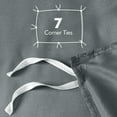 thumbnail image 5 of Duvet Cover King Size - 3 Piece with Zipper Closure - 1 Comforter Cover 104X90 Inches & 2 Pillow Shams 20X36 Inches (Pack of 8, Grey) Comforter Not Included, 5 of 8