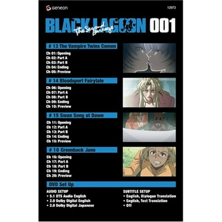Black Lagoon The Second Barrage Vol 1 Season 2 Limited Collector S Edition Walmart Canada Black Lagoon The Second Barrage Vol 1 Season 2 Limited Collector S Edition Walmart Canada