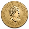 thumbnail image 2 of Australia 1/10 oz Gold Kookaburra BU (Random Year), 2 of 2