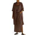 thumbnail image 3 of TaTaai Women's 3-Piece Linen Blend Set with Cardigan, Camisole Top, and Midi Skirt for Casual Layered Look Gift, 3 of 9