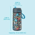 thumbnail image 6 of Bentgo Straw BPA Free 15.0 zz Black Tritan Bottle And Straw Cover, 6 of 7