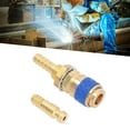 thumbnail image 4 of MIG TIG Torch Adapter, Torch Hose Adapter, 8mm Torch Hose Adapter, Brass Hose Coupler Set Connector Quick Coupler Fitting Kit, Arc Welding Equipment, 4 of 8