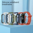 thumbnail image 3 of Gwong Electrónica Reloj Band Soft Silicone 16mm Deporte Pulsera Correa de pulsera Reemplazo para Samsung Galaxy Fit 2, 3 of 6