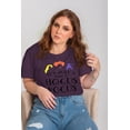 thumbnail image 3 of Anbech Hocus Pocus Shirts for Women's Plus Size Halloween Shirts Its Just A Bunch of Hocus Pocus Oversized Graphic Tee, 3 of 6