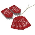 thumbnail image 3 of Inkdotpot Silver Foil Paper Hang Tags Baby It's Cold Outside Baby Shower Favor Tags 100 Pack, 3 of 6