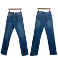 thumbnail image 1 of 2024 Primavera/Novedad de verano, pantalones vaqueros rectos pequeños europeos y americanos de nueve puntos para mujer, cintura alta, ajustados y elásticos, 1 of 5