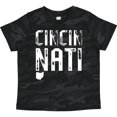 thumbnail image 3 of Inktastic Cincinnati, Ohio Distressed Font Boys or Girls Toddler T-Shirt, 3 of 5