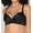 Black, variant on Women's Leonisa 011970 High Profile Back Smoothing Full Coverage Bra (Nude 38D)