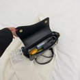 thumbnail image 2 of Bolsa de sillín Bolso tipo cartera informal con cinta, correa ajustable, bandolera, bolso diario de PU, 2 of 9