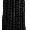 thumbnail image 6 of 8 Inch Spring Twist Hair,Synthetic Braiding Hair Extensions for Woman Girls Spring Twist Crochet Braids, Fluffy Twist Hair Ombre Crochet Braids Synthetic Braiding Hair Extensions, 6 of 6