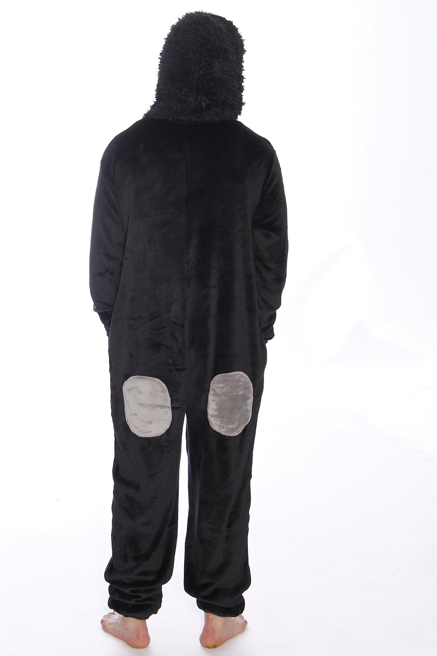 6428-M-Gorilla #FollowMe Men's Adult Onesie / Men's Adult Onesies / Pajamas (XX-Large, Gorilla)