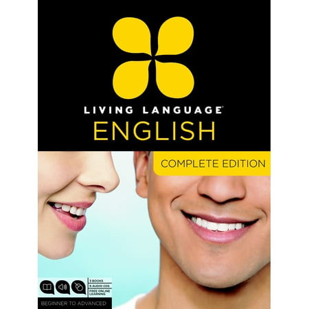 Living Language English, Complete Edition (ESL/ELL) : Beginner through advanced course, including 3 coursebooks, 9 audio CDs, and free online (Best English Audio Course)