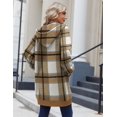 thumbnail image 6 of Zeagoo Women's Zip Up Hoodies Long Sleeve Long Tunic Sweatshirts Oversized Fleece Casual Fall Jacket Coat with Pocket, 6 of 6