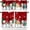 Christmas-6, variant on Christmas Kitchen Curtains Valance, Red Short Curtains for Windows, Floral Snowflake Decoration Cafe Curtains, Thermal Insulated Room Darkening Short Curtain 54" X 18"-1 Panel