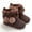 Coffee, variant on Herrnalise First Walker Baby Boys Girls Shoes Infant Toddler Winter Warm Footwear Bowknot Newborn Prewalker Boots clearance under 5