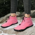 thumbnail image 2 of Mepaouo Barefoot Boots Women Men Winter Zero Drop Hiking Shoes Boots Waterproof Minimalist Snow Booties, 2 of 7