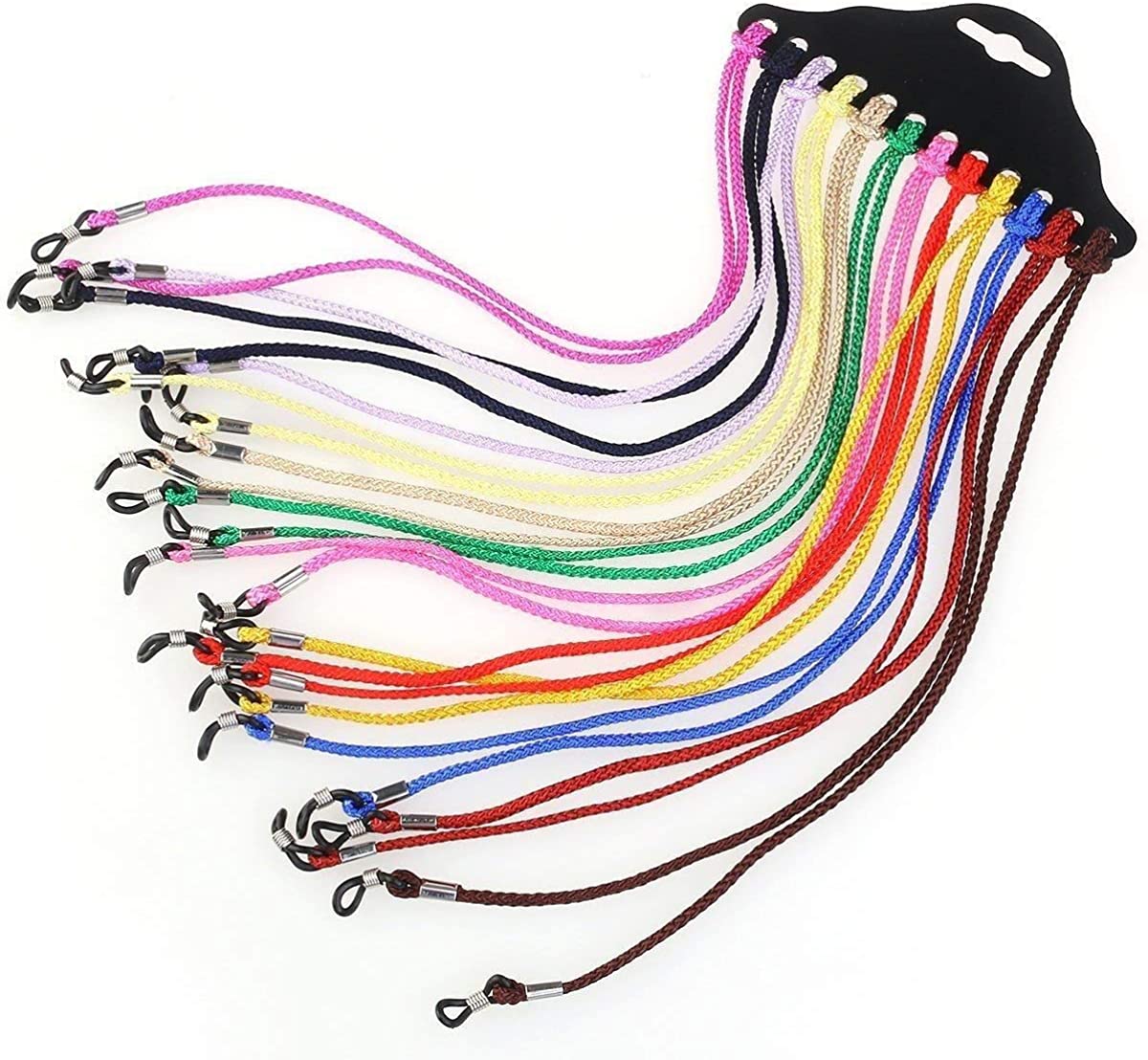 Cordons Pour Lunettes Anti-glisse - 7 Motifs Ethniques, Ajustables | Parfait Sport, Voyage, Quotidien - Homme/Femme