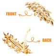 thumbnail image 3 of unbranded Pinza Para El Con Incrustaciones De Rhinestones Dorados Para Decorar Peinados, 3 of 6
