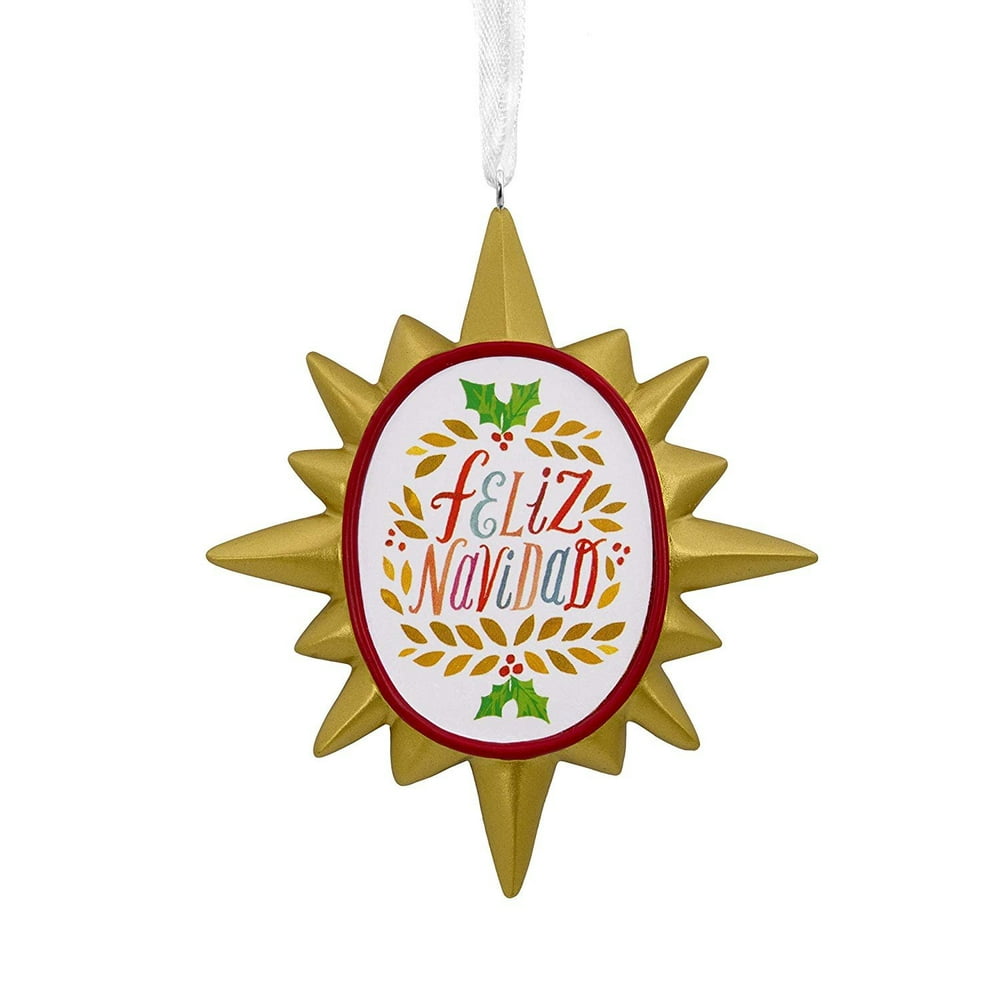 Hallmark Christmas Ornaments, Hallmark VIDA Feliz Navidad Spanish