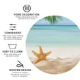 thumbnail image 4 of Balery 6 Pcs Starfish In Beachleather Coasters Set, Drink Table Cup Coasters For Living Room Kitchen Coffee Decor, 4 of 9