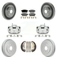 thumbnail image 1 of Transit Auto Front Rear Disc Brake Caliper Coated Rotors Drums Ceramic Pads Kit (8Pc) for Car 2013-2017 Chevrolet Trax KCG-101179T, 1 of 11