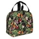thumbnail image 2 of Easygdp Watercolor Tropical Flowers Bolsa Térmica Premium - Tela Oxford Impermeable, Gran Capacidad, Bolsillo Frontal, Unisex para Trabajo, Escuela, Actividades al Aire Libre y Picnics, 2 of 8