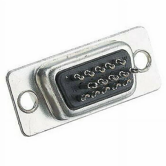 15-Position HD Male Solder D-Sub Connector