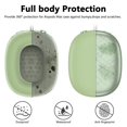 thumbnail image 2 of 3-in-1 Silicone Case Cover for AirPods Max Headphones, Anti-Scratch Ear Pad Case Cover/Ear Cups Cover/Headband Cover for AirPods Max(Green), 2 of 14