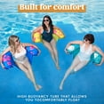 thumbnail image 2 of Sillas flotantes inflables para piscina Sloosh para adultos, 3 paquetes, 2 of 8