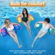 thumbnail image 2 of Sillas flotantes inflables para piscina Sloosh para adultos, 3 paquetes, 2 of 8