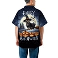 thumbnail image 5 of Happy Halloween Pitbull Witch Pumpkins Bats Hawaiian Shirt Breathable Summer Unisex Merch Terrier Dog Lover - 13012, 5 of 6