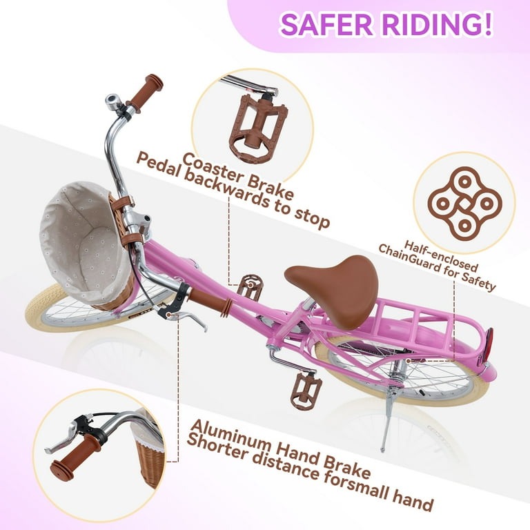 べくたん 【20箱】100ペア ■PLAY GIRL No.17 Walmart 20in Girls Bike, Single Speed, Light Pink, with