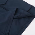 thumbnail image 6 of vigerkar Women's Hiking Cargo Shorts Zipper Pockets Soft High Waisted Quick Dry 7 Inch Long Shorts for Women Golf Athletic Summer (Navy, M), 6 of 9