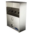thumbnail image 1 of Frost Site Furnishings 908 Ashtray, Metallic, 1 of 5
