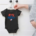 thumbnail image 5 of Dominican Pride Rock the Republic Romper Boys or Girls Infant Baby Brisco Brands 12M, 5 of 6