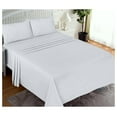 thumbnail image 2 of TiaGOC 100% Cotton Sheets for Queen Size Bed - Crispy Cooling Percale Sheets - Breathable & Durable Queen Sheet Set - Deep Pocket 16 Inches (Fits up to 18") - Light Gray - 4 Pieces, 2 of 7