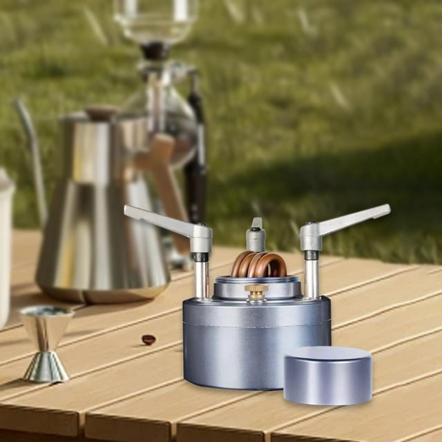 Estufas de alcohol espíritu quemador estufas de campamento quemador de alcohol cocedera de picnic al aire libre para la barbacoa para hornear para plata