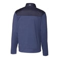 thumbnail image 3 of Men's Cutter & Buck Navy San Antonio Missions Big & Tall Stealth Hybrid Quilted Full-Zip Windbreaker Jacket, 3 of 3