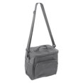 thumbnail image 2 of Bolsa De Almuerzo Tela Oxford Gran Capacidad Hombro De Mano Engrosado Fiambrera Térmica Aislada De 2 Capas para Picnic Camping Gris, 2 of 10