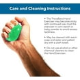 thumbnail image 5 of THERABAND Hand Exerciser, Medium, Green, 2 IN, Stress Ball, Grip Exercises, Pain Relief, 5 of 9