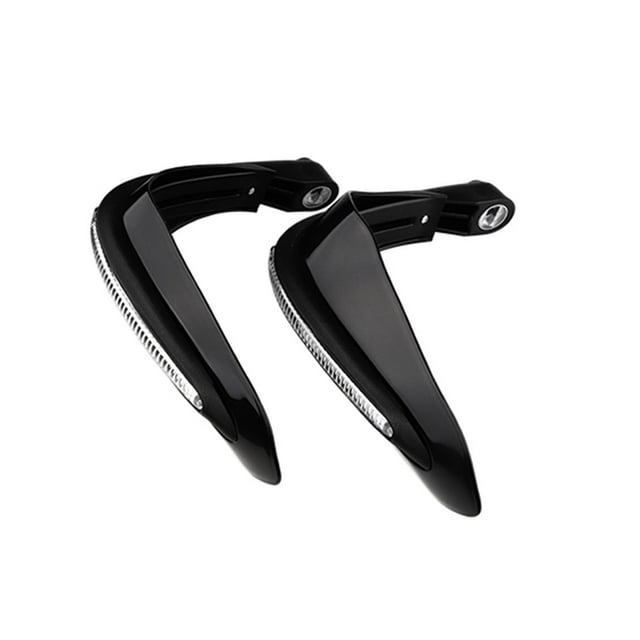 2 uds guardamanos universales para motocicleta con luz LED guardamanos para motocicleta