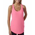 thumbnail image 1 of Camiseta sin mangas de felpa francesa con espalda nadadora para mujer NEON HTHR PINK XL Ropa de siguiente nivel 6933, 1 of 1