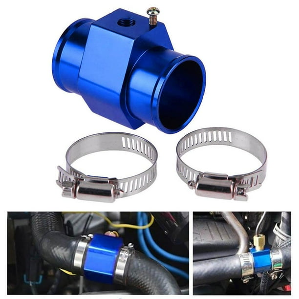 Conector De Tubería Adaptador de manguera de radiador de tubo de junta de medidor de sensor de temperatura de agua de 38 mm