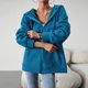 thumbnail image 5 of Sudadera básica para mujer ajuste holgado color sólido manga larga cremallera ropa de calle traje Hugtrwg Para estrenar, 5 of 9