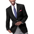 thumbnail image 1 of Michael Kors Mens Designer Two Button Blazer Jacket, Black, 36 Short, 1 of 1