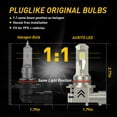 thumbnail image 4 of AUXITO 9005 9006 Combo Led Headlight Kit, 300% Brighter Super Bright 6000K Cool White LED High Low Beam headlight bulb, Pack of 4, 4 of 9