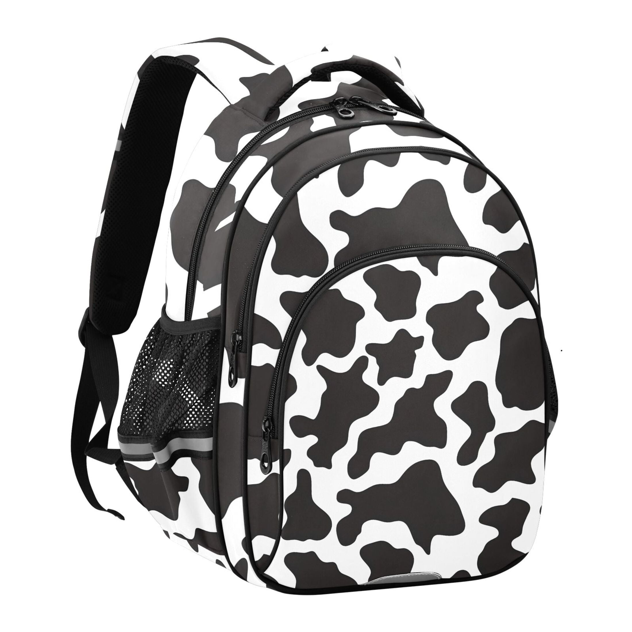 ALAZA Cow Print School Backpack Elementary Bag Bookbag Travel Rucksack