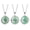 Aventurine, variant on 10pc Quartz Tiger Eye Gem Stone dolphin Pendants Prism Magic Reiki Chakra Amulet-Blue Sand Stone