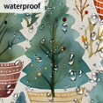 thumbnail image 6 of Christmas Tree Fun Shower Curtain for Bathroom Shower Curtain Set with 12 Hooks Waterproof Fabric Bath Curtain for Bathtub Restroom Decor, 72 X 72 in, 6 of 6